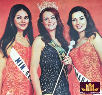 A mineira Ângela não teve a mesma sorte de Martha (eleita Miss Universo) e Maria da Glória (eleita Miss Interanacional): não conseguiu classificação em Londres.