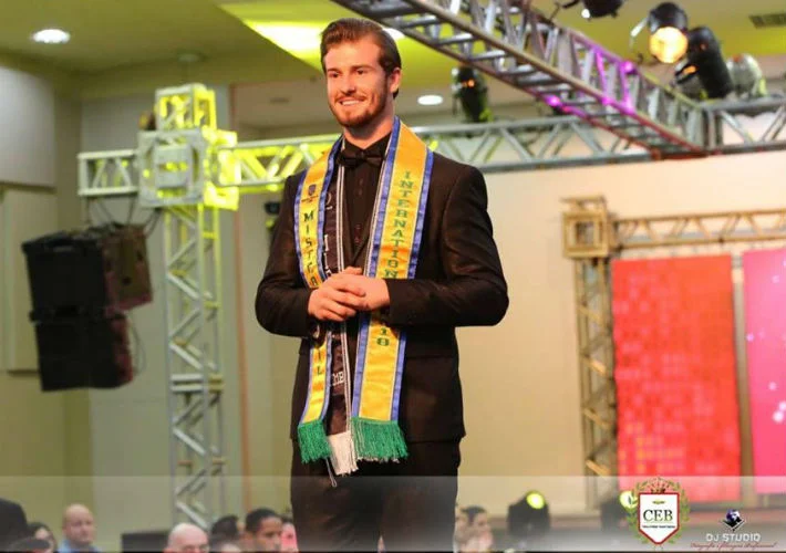 Danthy Meirelles é o Mister International Brasil 2018! (foto: DJ Studio)