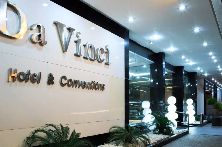 Da Vinci Hotel e Conventions, onde na noite de hoje será eleito o mais belo amazonense de 2019.