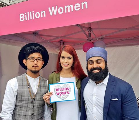 Behind the Netra supported BILLION WOMEN at #EidLDN . They are an incredible charity focused on supporting women's education, safety and dignity. http://www.billionwomen.org.uk/