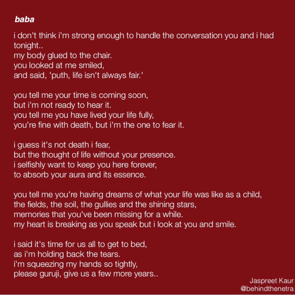 Poetry Behind The Netra
