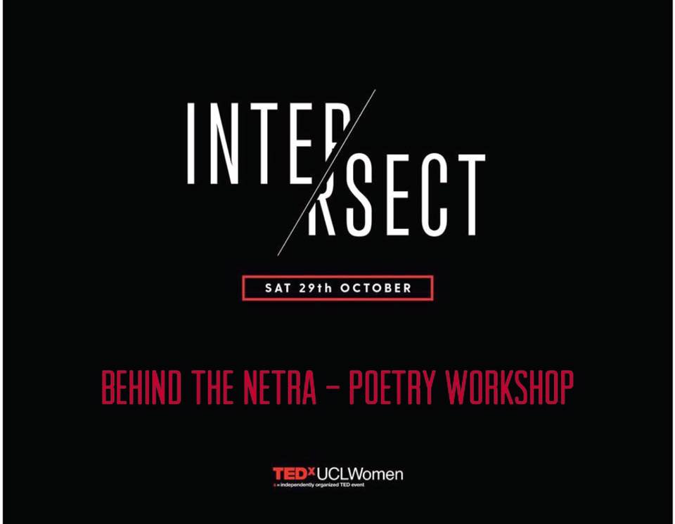 It was an incredible experience to provide a poetry workshop and talk at this years TEDxUCLWomen event on the theme of intersect and identity.