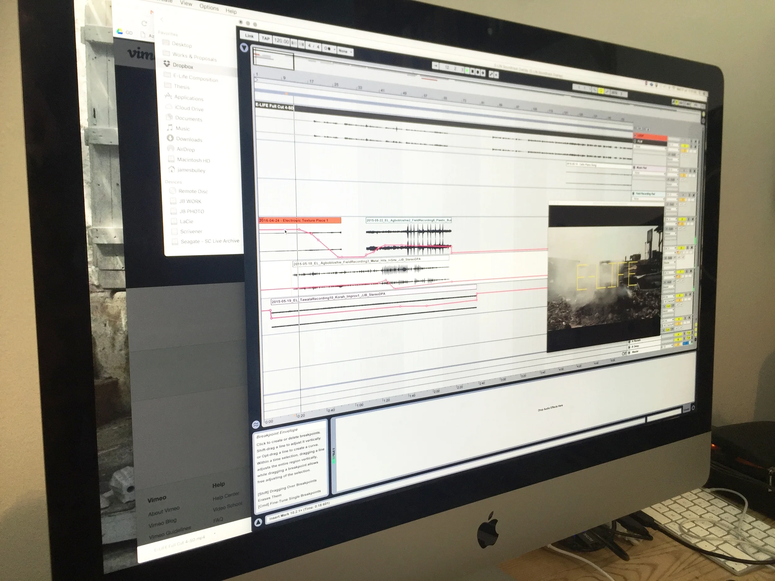 Sound composition magic with www.jamesjbulley.com