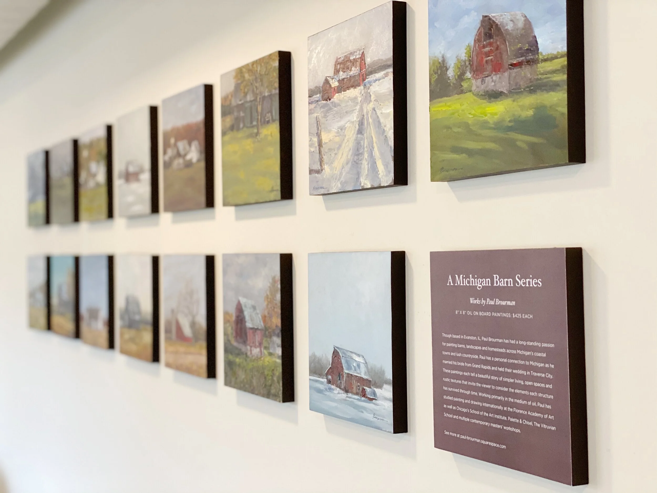 Michigan Barn Series Featured in Isabel's Market&Eatery
