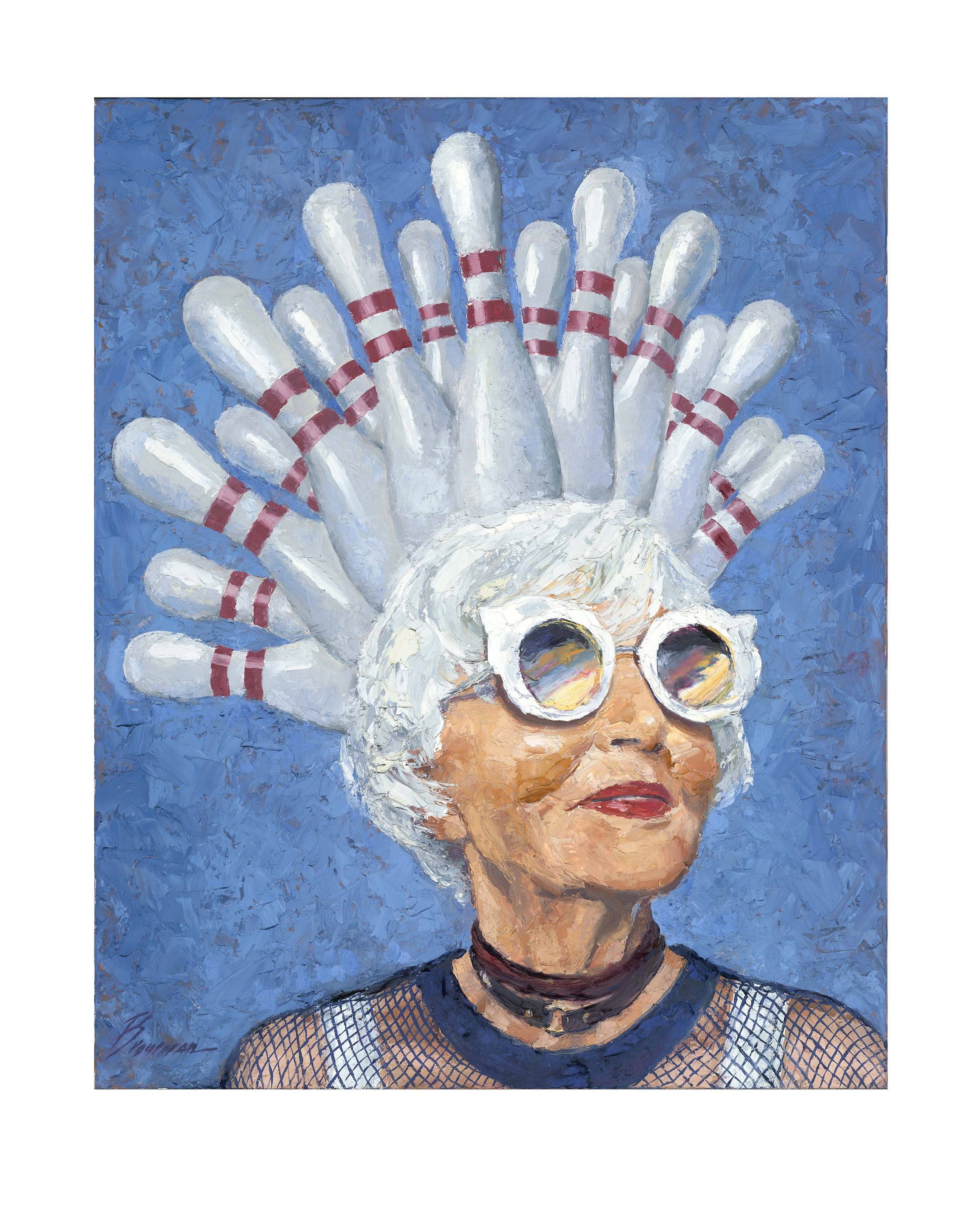 "Cool Granny"  |  Chicago Looks Good On You  |  Archival Giclée Print, 2022