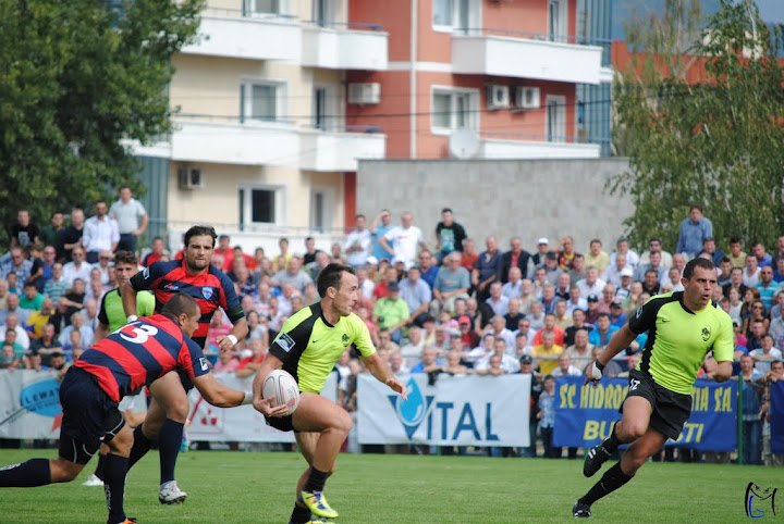 Semi-final action for the Romanian recruits