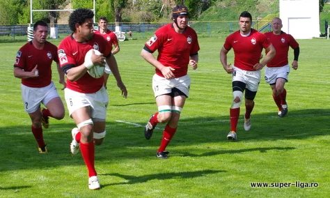 Sean Morrell in action in Romania