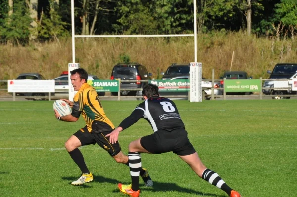 Ryan Wiggins in action in England