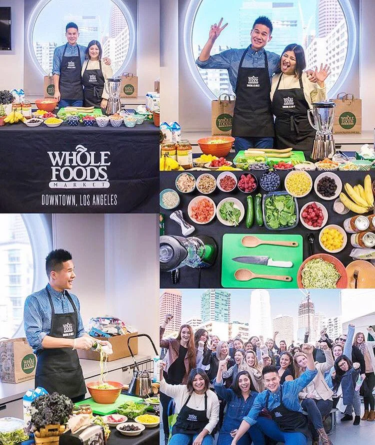 FIDM Healthy Eating Student Presentation with Whole Foods DTLA