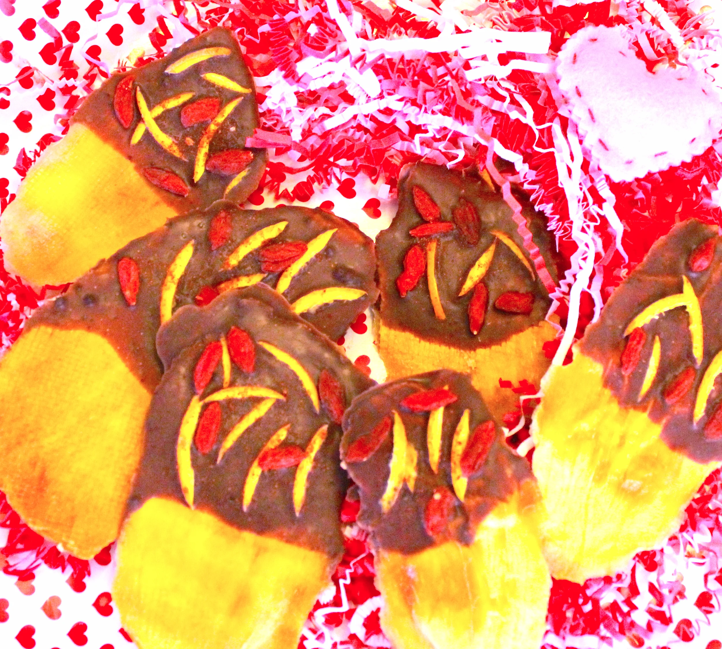 Chili Orange Chocolate Mangos