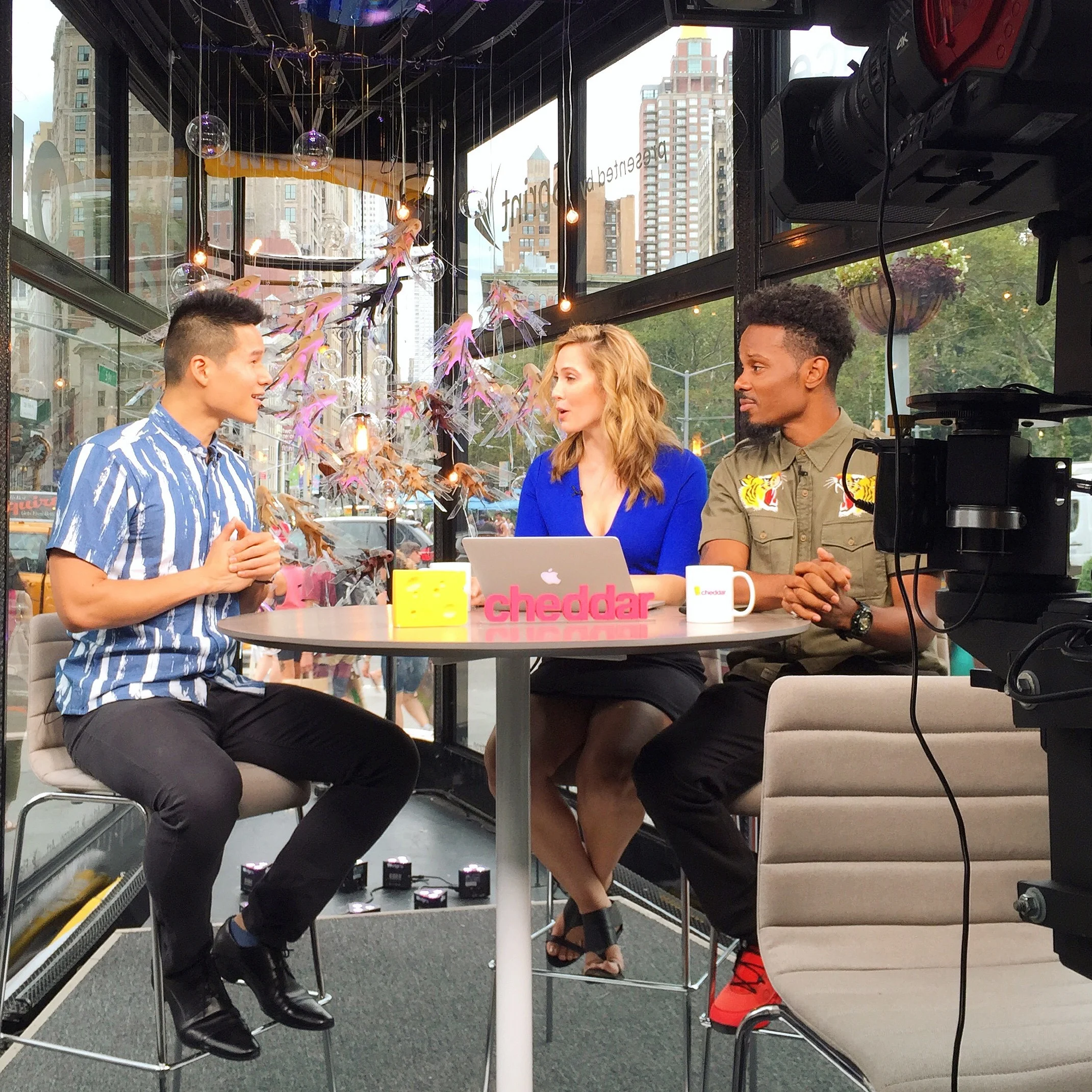 Featured on Cheddar TV ( Jon Steinberg From Buzz Feed, Google)