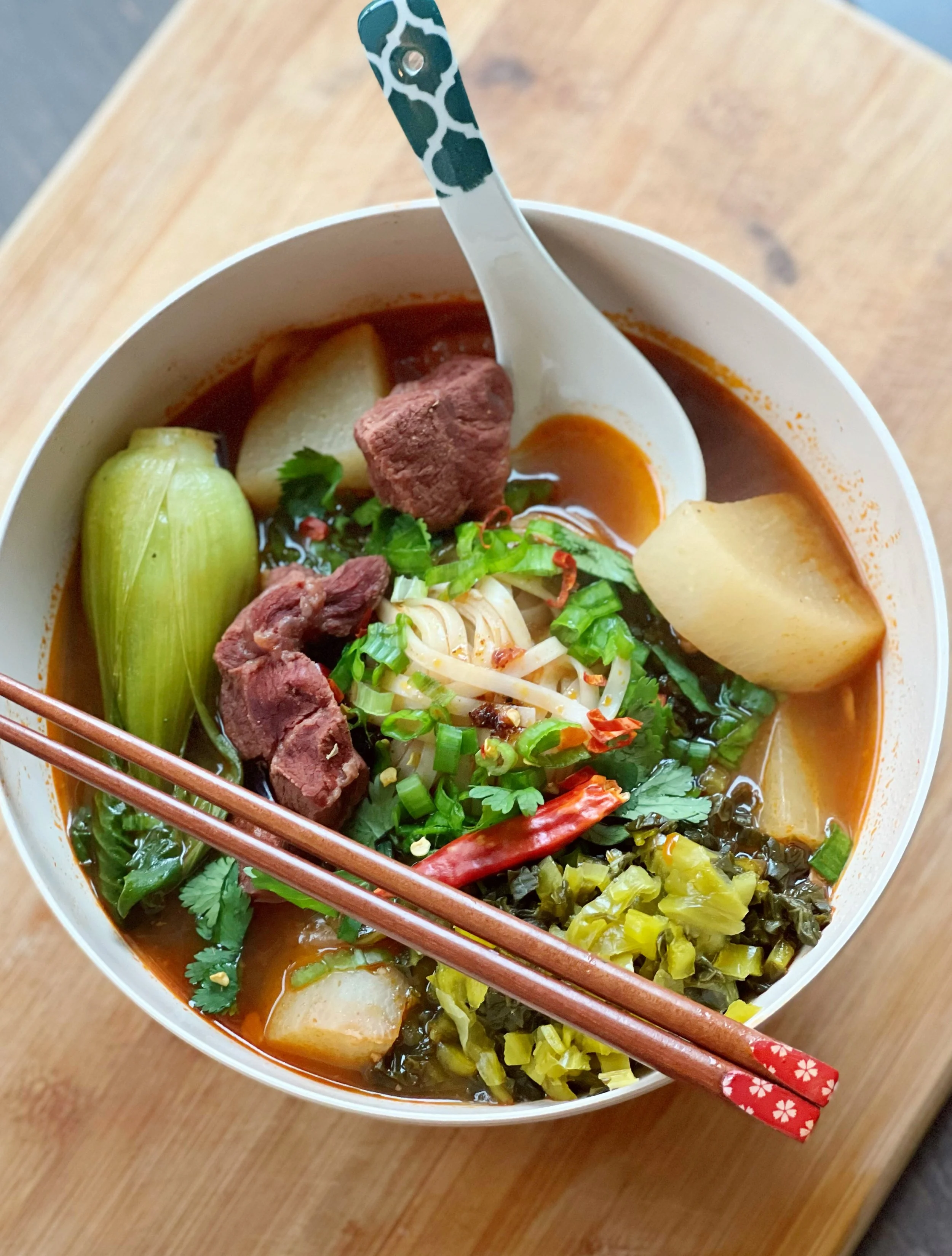 Grandma's Taiwanese Beef Stew Noodles