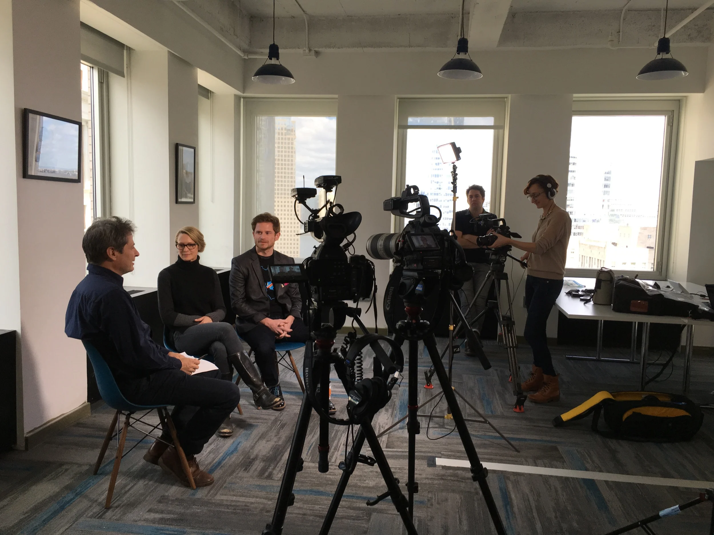 Robin Wright and #StandWithCongo Media Day