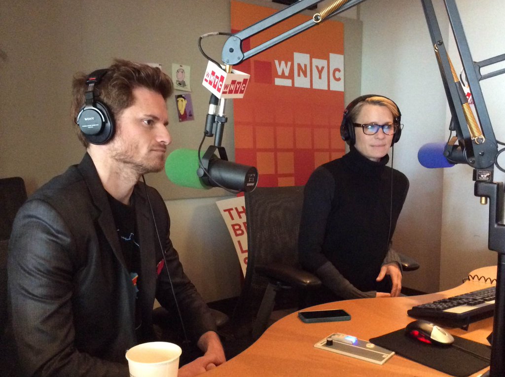 In The Brian Lehrer Show studio at WNYC