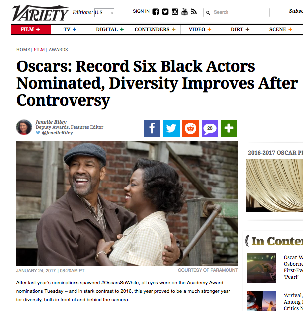 Variety quotes NHMC's Alex Nogales on film studios falling short in offering opportunities to Latinos