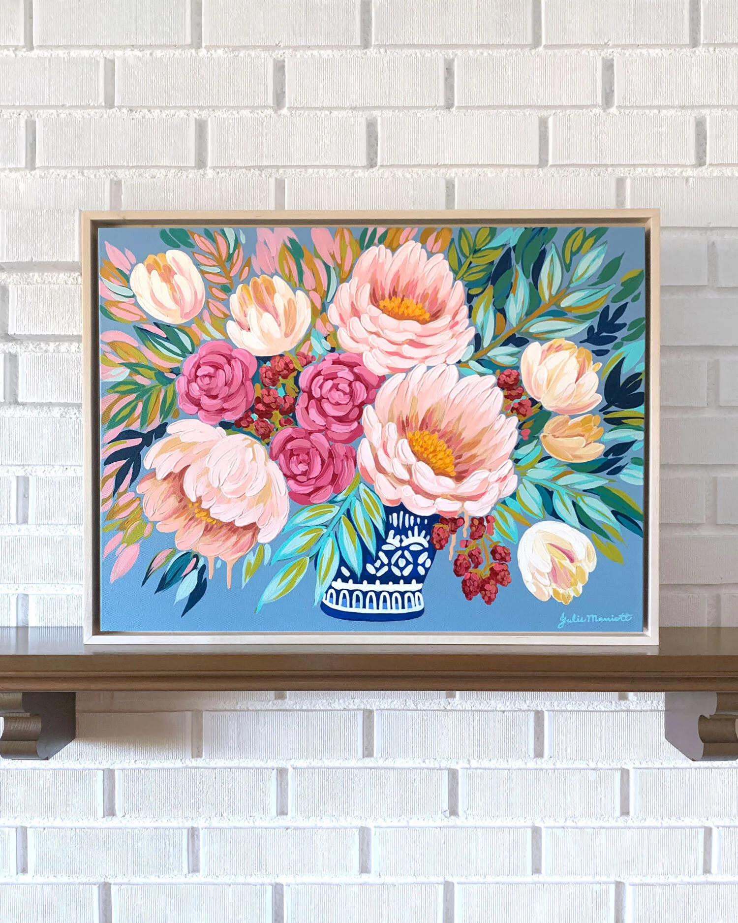 In Beautiful Company - 18x24