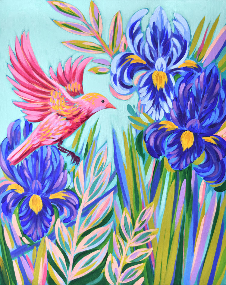 Flutter &amp; Sway - 16X20