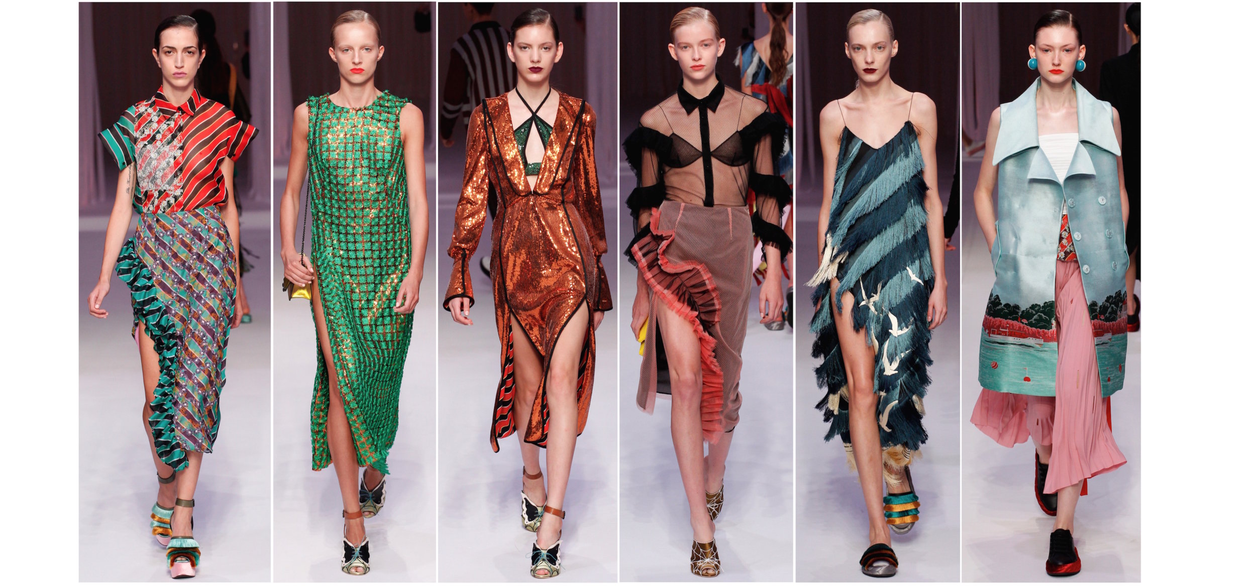   S17 runway collection, courtesy of  vogue.com   