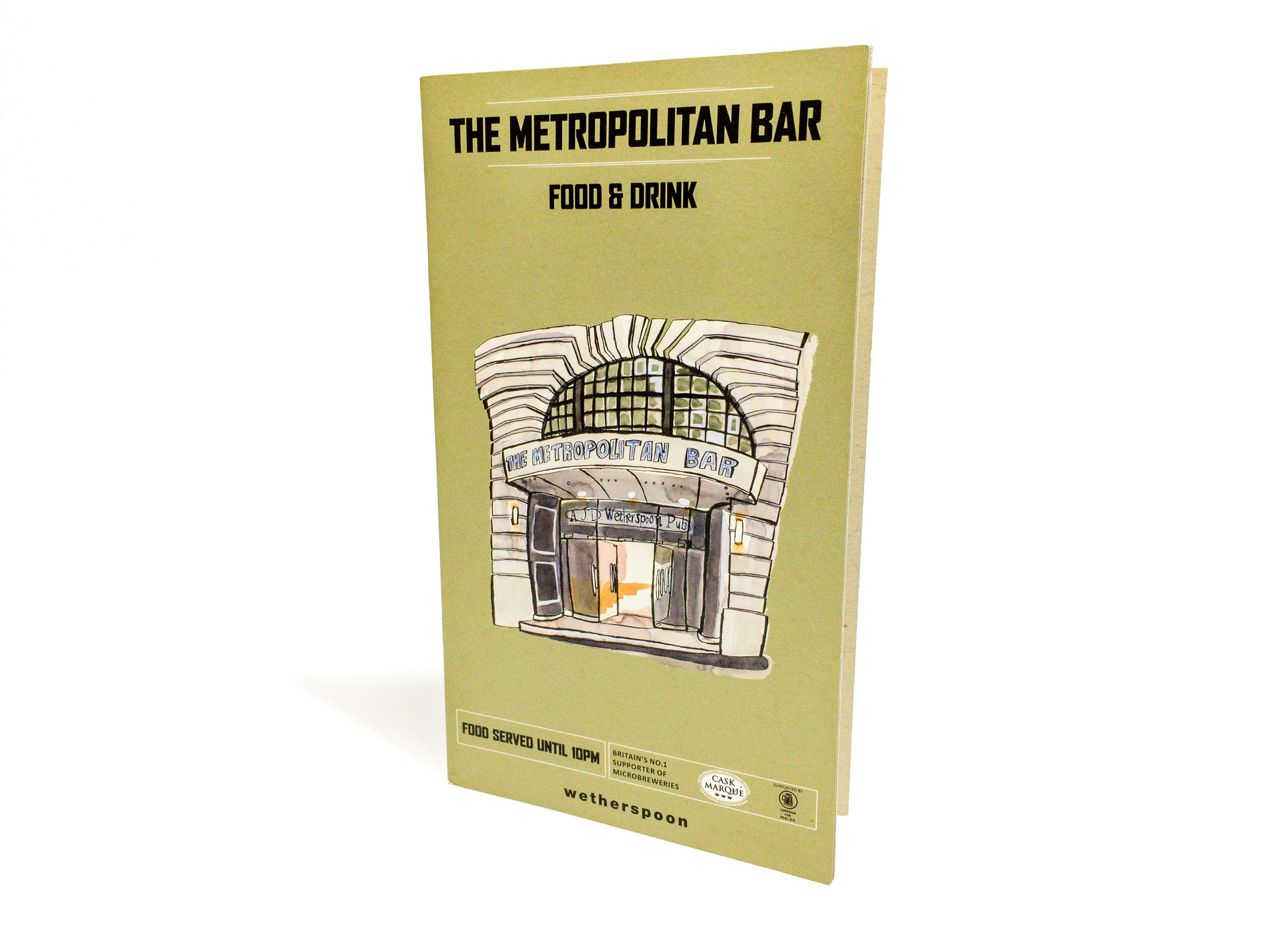 Wetherspoon menu illustrations by James Oses, image 5
