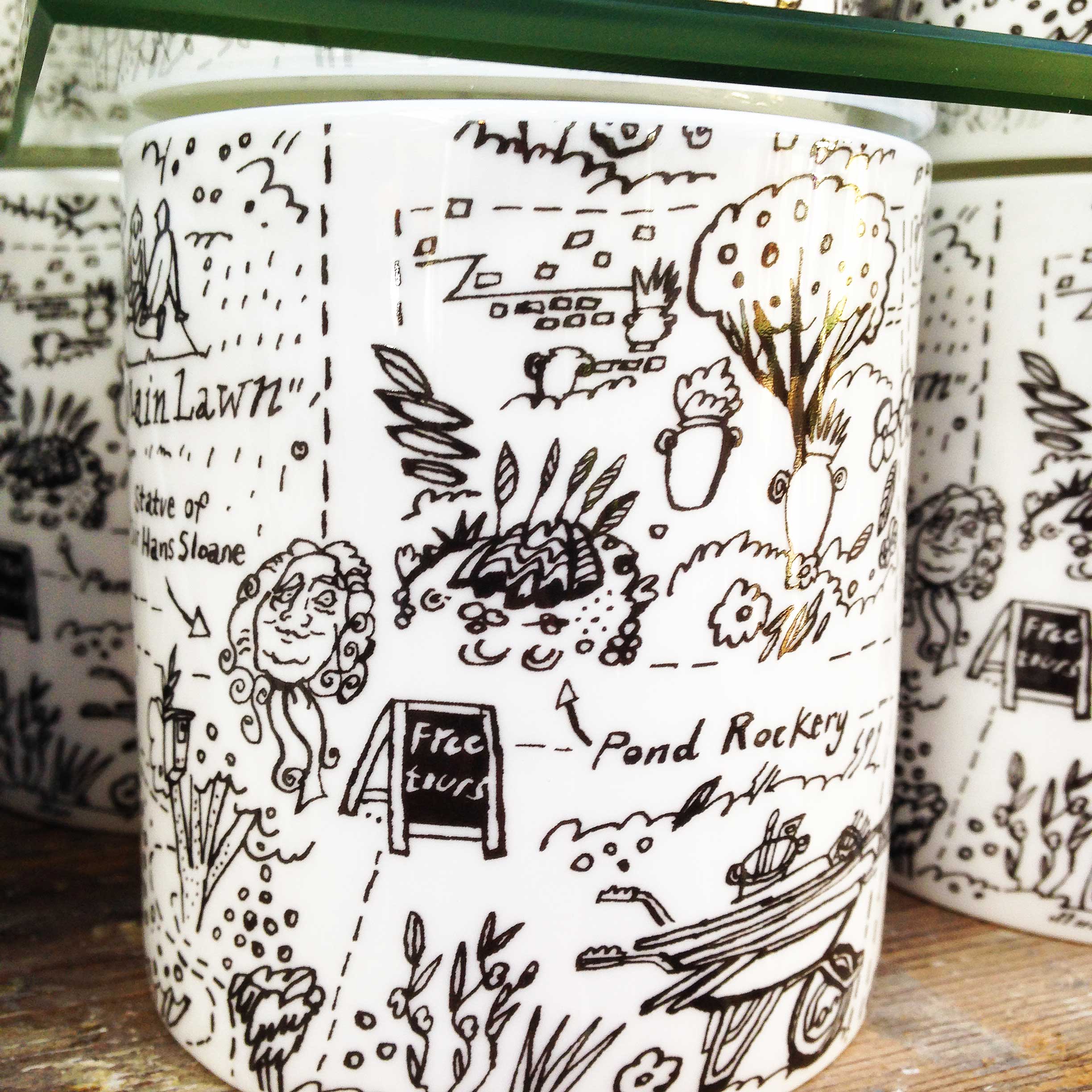 Chelsea Physic Garden mugs by James Oses, image 3