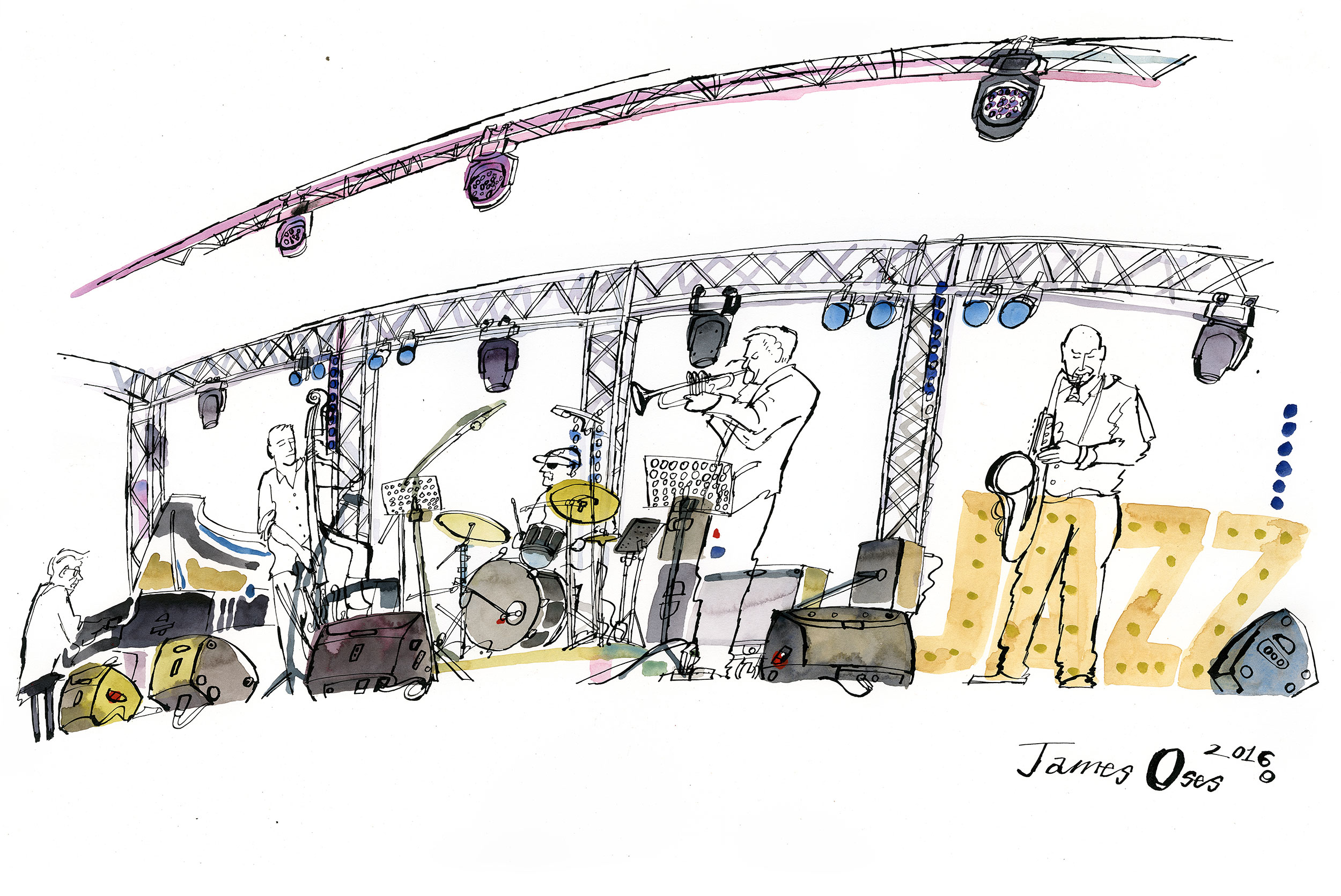 Ealing Jazz Festival by James Oses