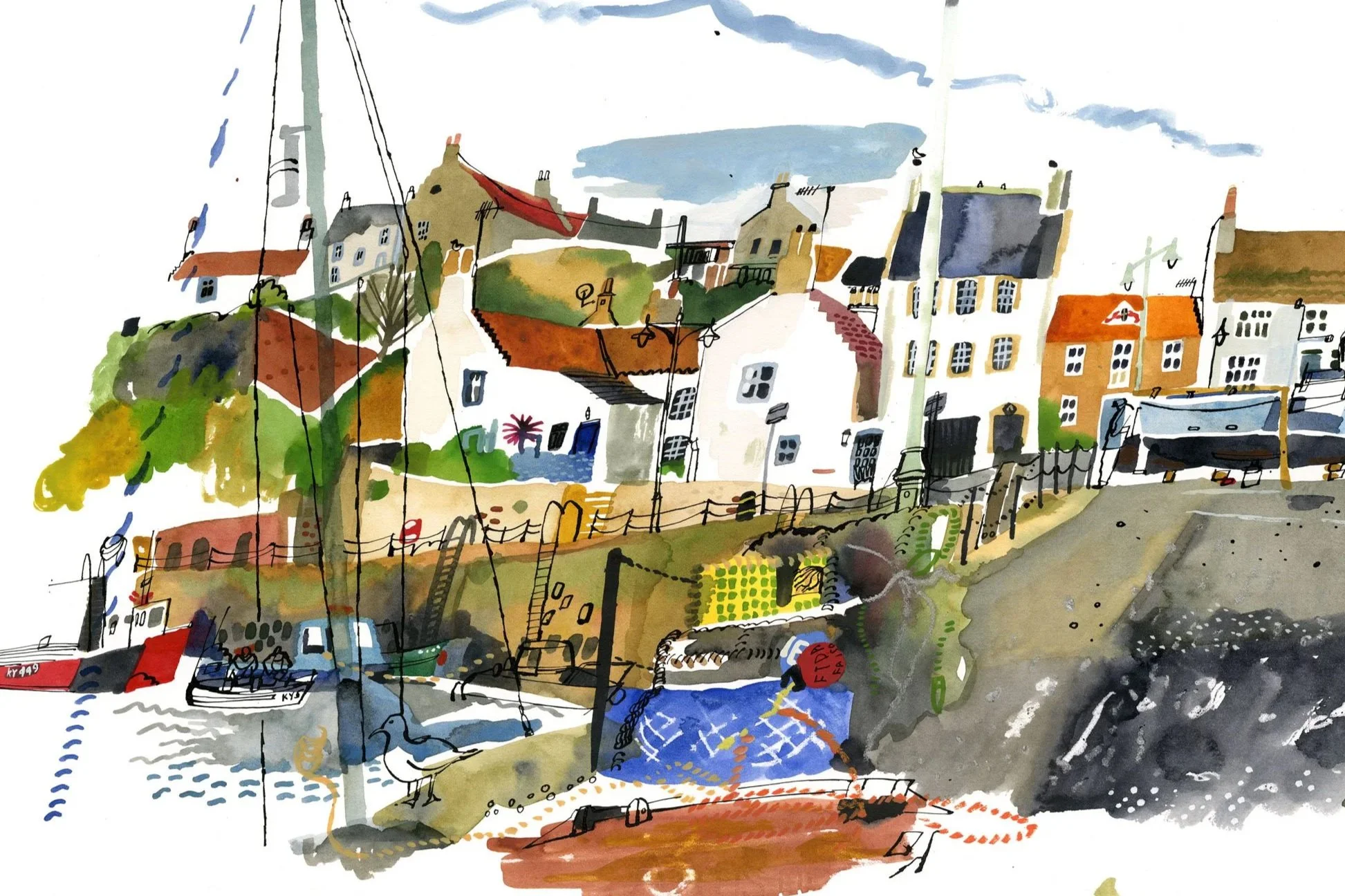 Harbour at Crail, Fife
