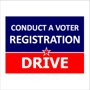 Conduct a Voter Registration Drive
