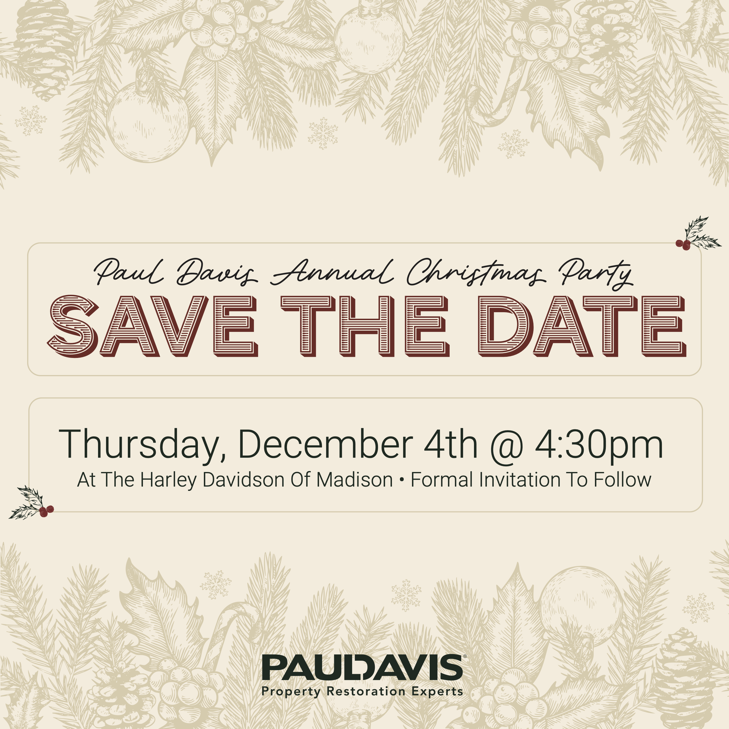 Paul Davis Holiday Party