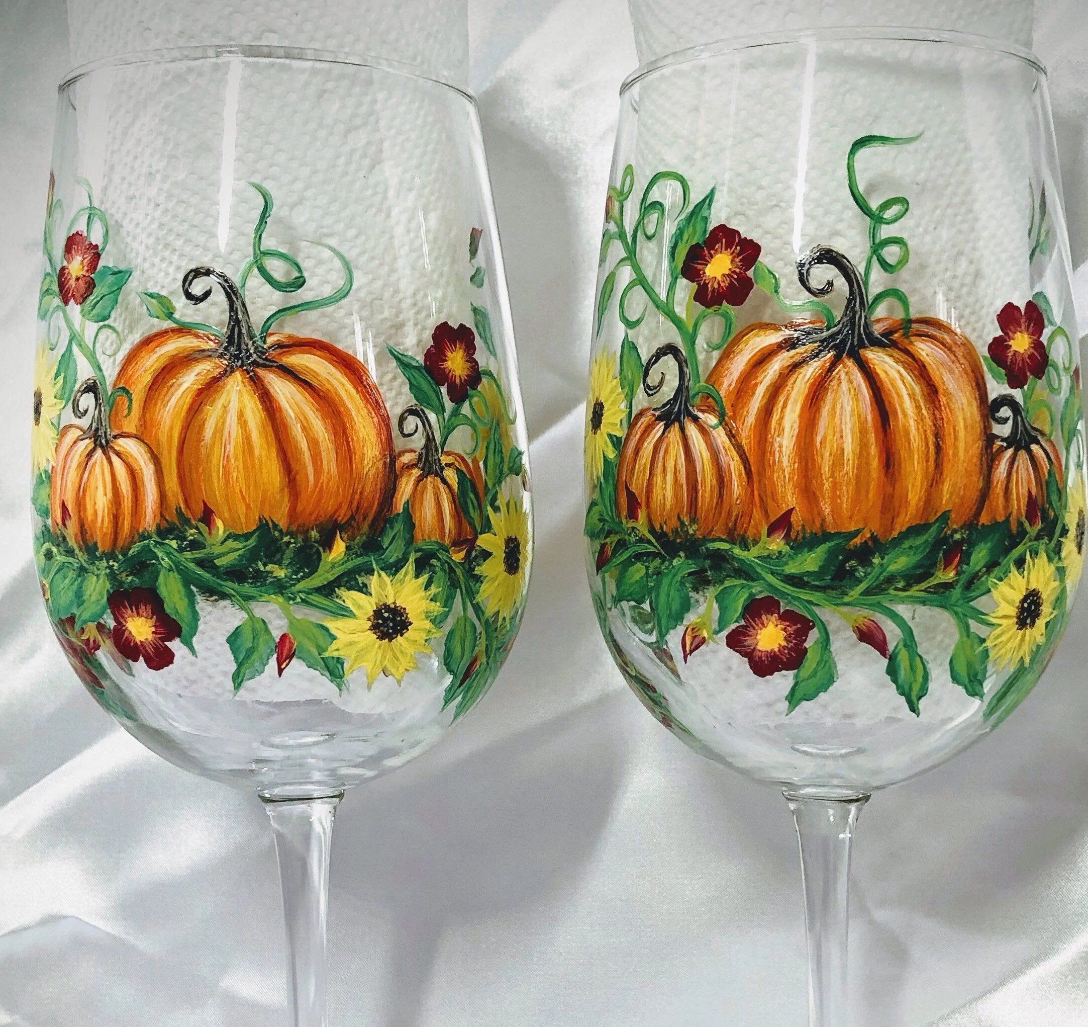 Paint Wine Glasses