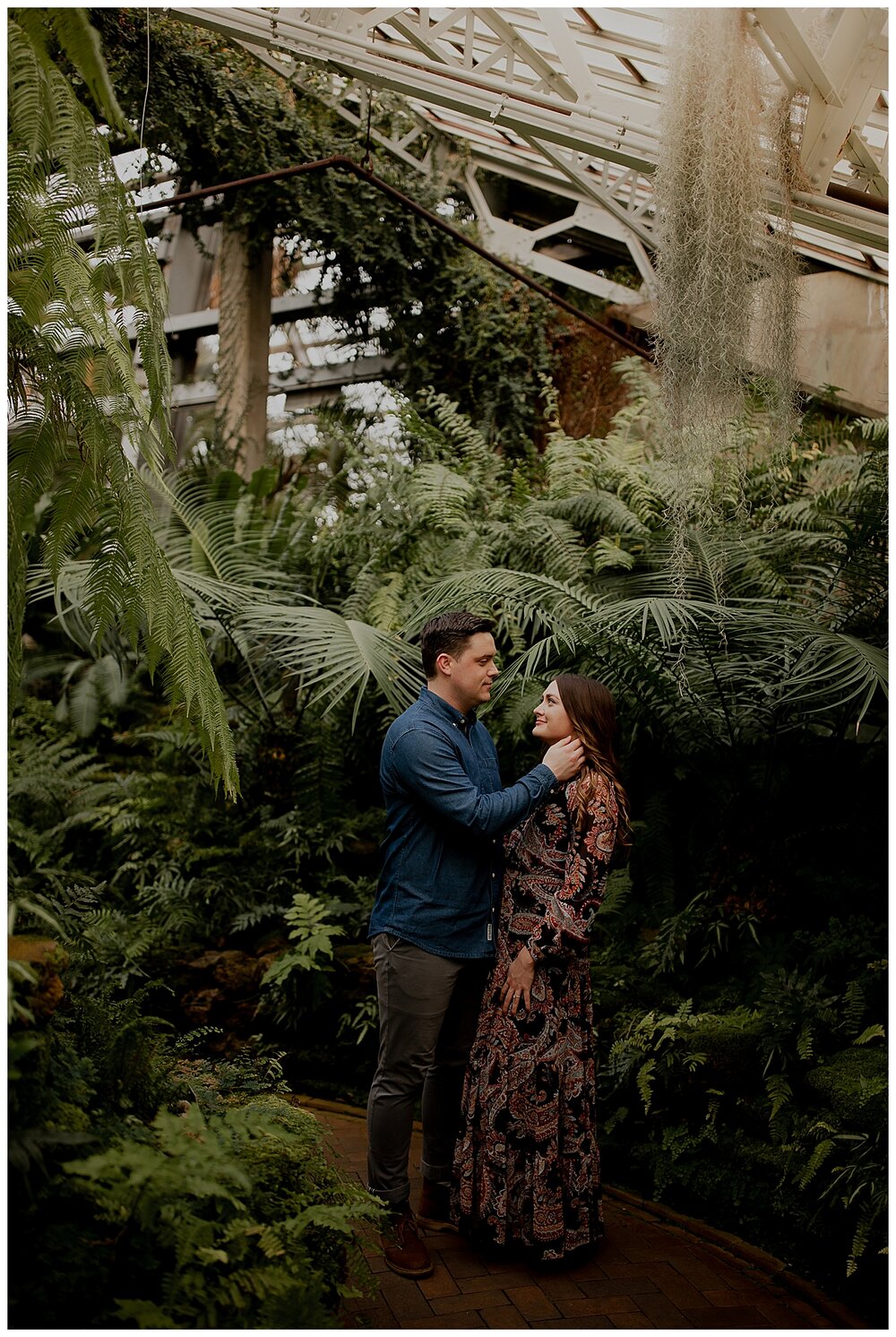 CHICAGO WEDDING PHOTOGRAPHER - GARFIELD PARK CONSERVATORY ENGAGEMENT PHOTOS_0090.jpg