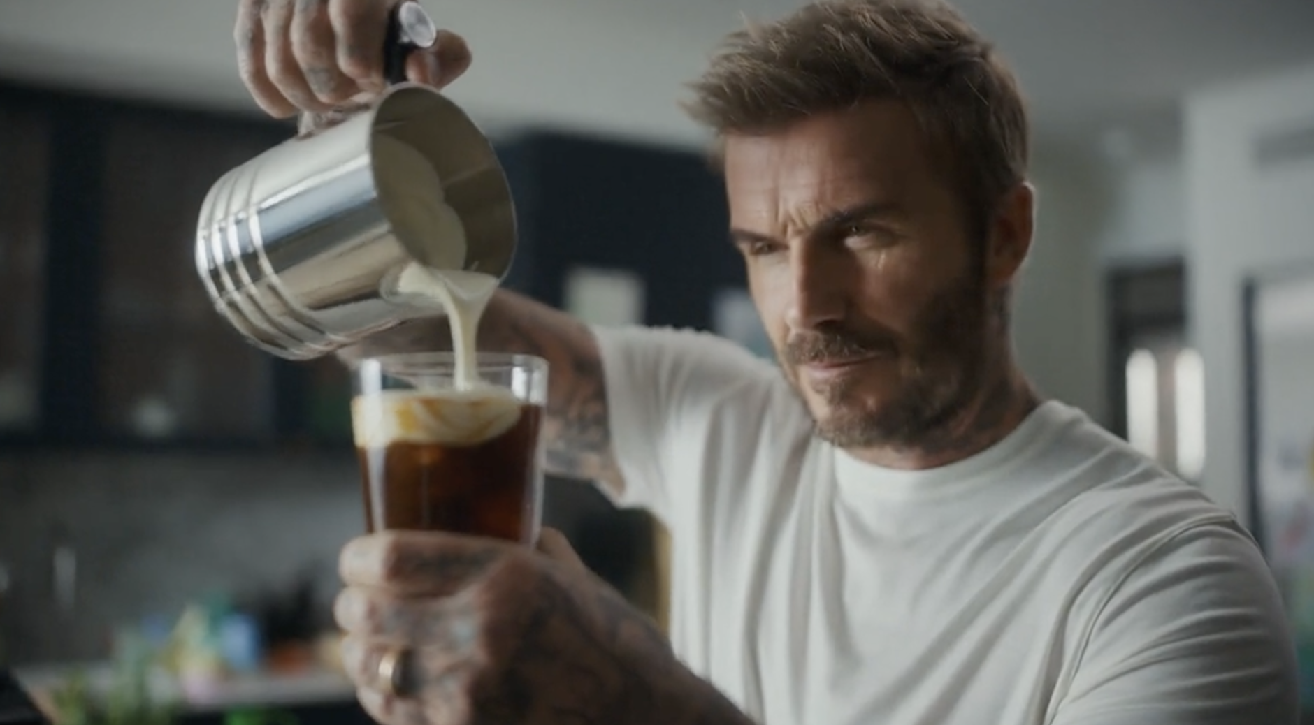 The Auto Barista gets the Beckham treatment in Simon Neal’s new spot for Ninja
