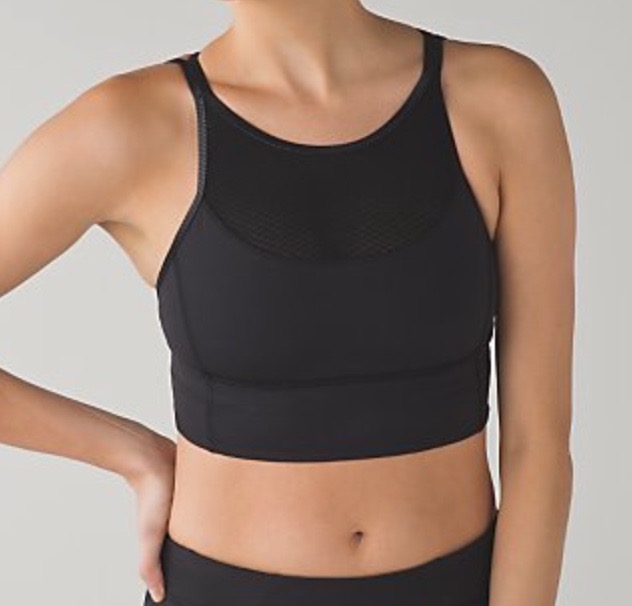 Confession: I might have ordered this Lululemon bra top while editing this post. I have a gift card so it doesn't count and it will make me feel good, right?... Or it might get returned; this really needs to be tried on.