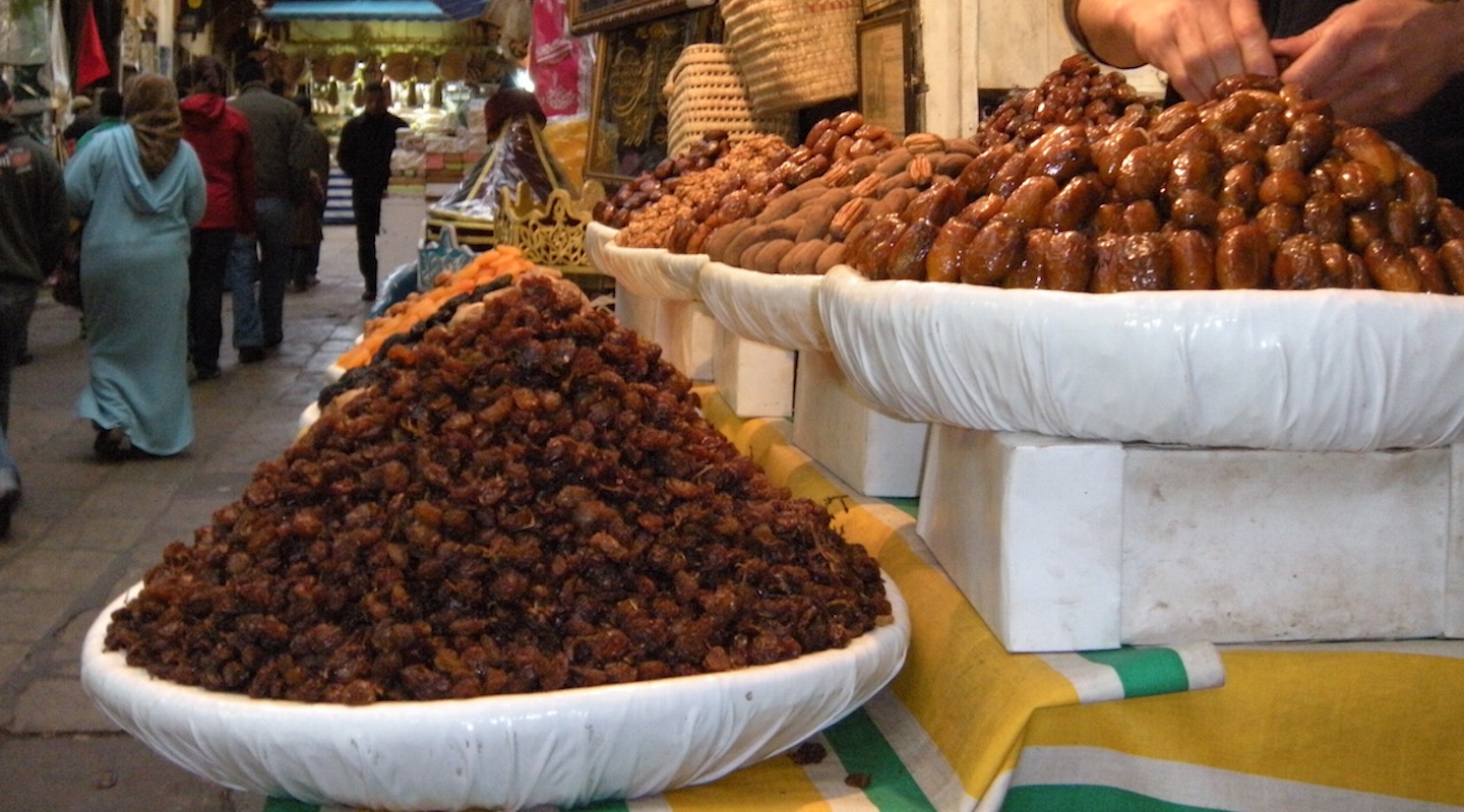 The dried fruit and nut selection in Morocco was unreal. We NEVER got sick of stalls like this one.