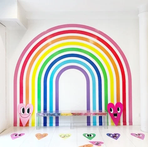 I defy you to look at this and now smile. To see it in person, head to Flour Shop.