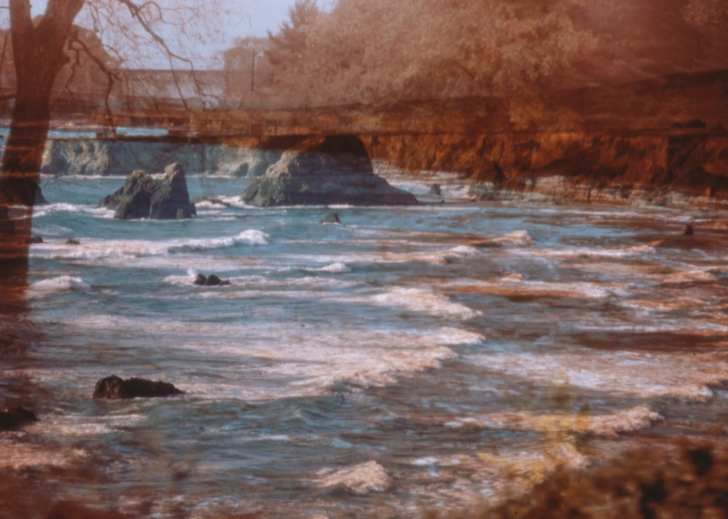 Flood waters