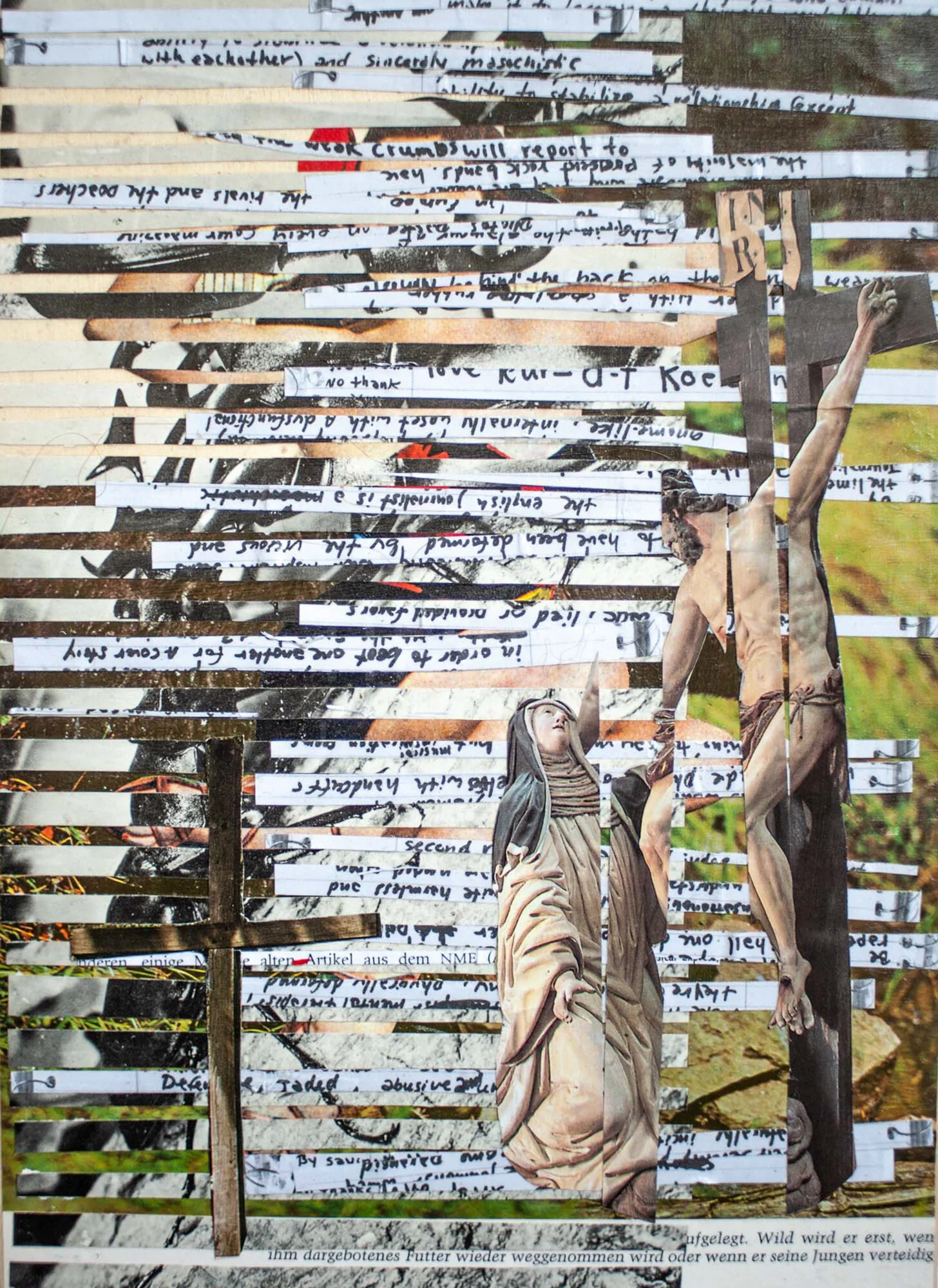  Schism | HEYDT | 2019 | Original Mixed Media Work on Masonite | 8in x 10in | $2800 