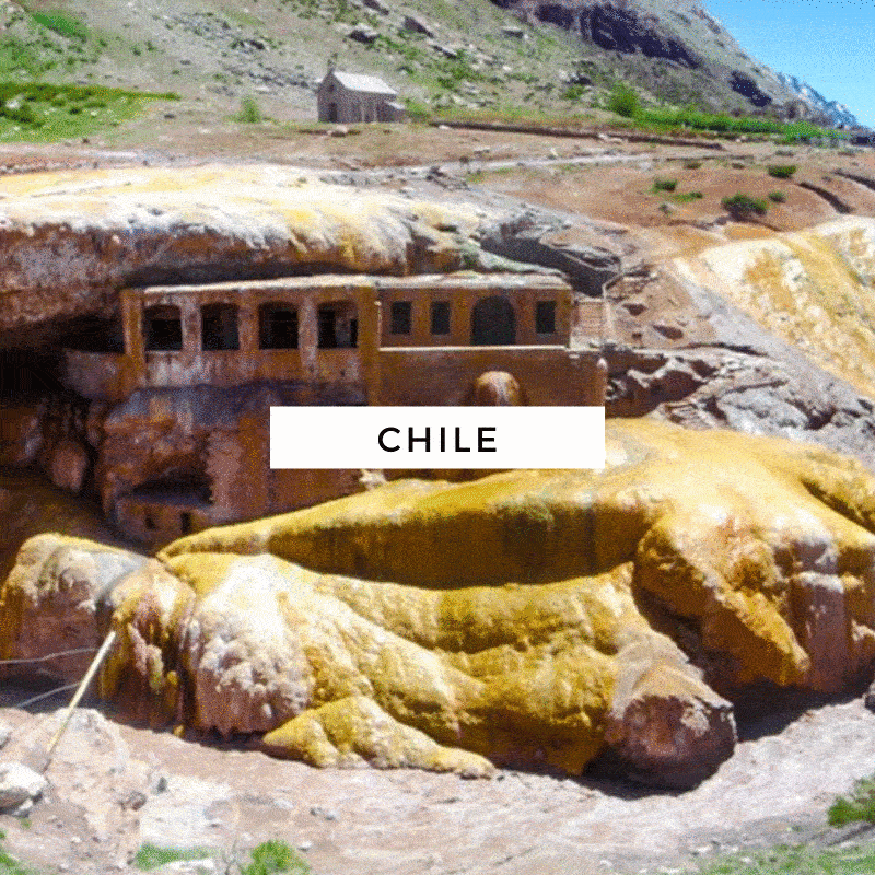  Chile is a long, narrow country stretching along South America's western edge, with more than 6,000km of Pacific Ocean coastline. Santiago, its capital, sits in a valley surrounded by the Andes and Chilean Coast Range mountains. The city's palm-line