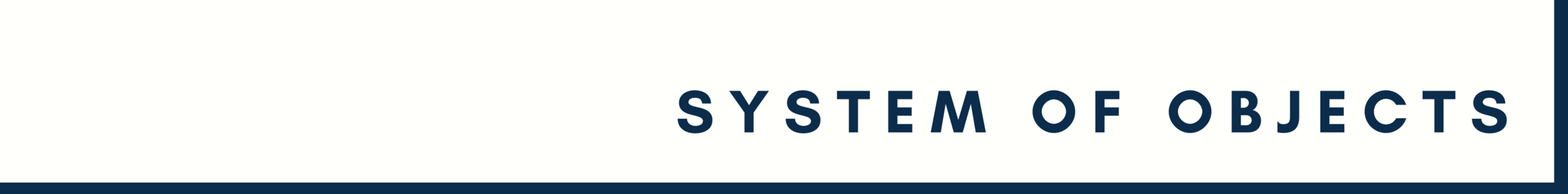 System-of-Objects