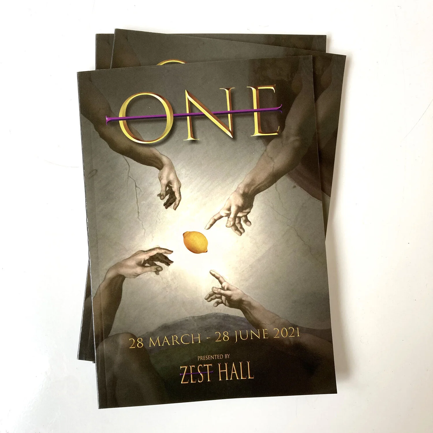 One Publication, Round Lemon, Zest Hall, London, UK.  (May 2021)