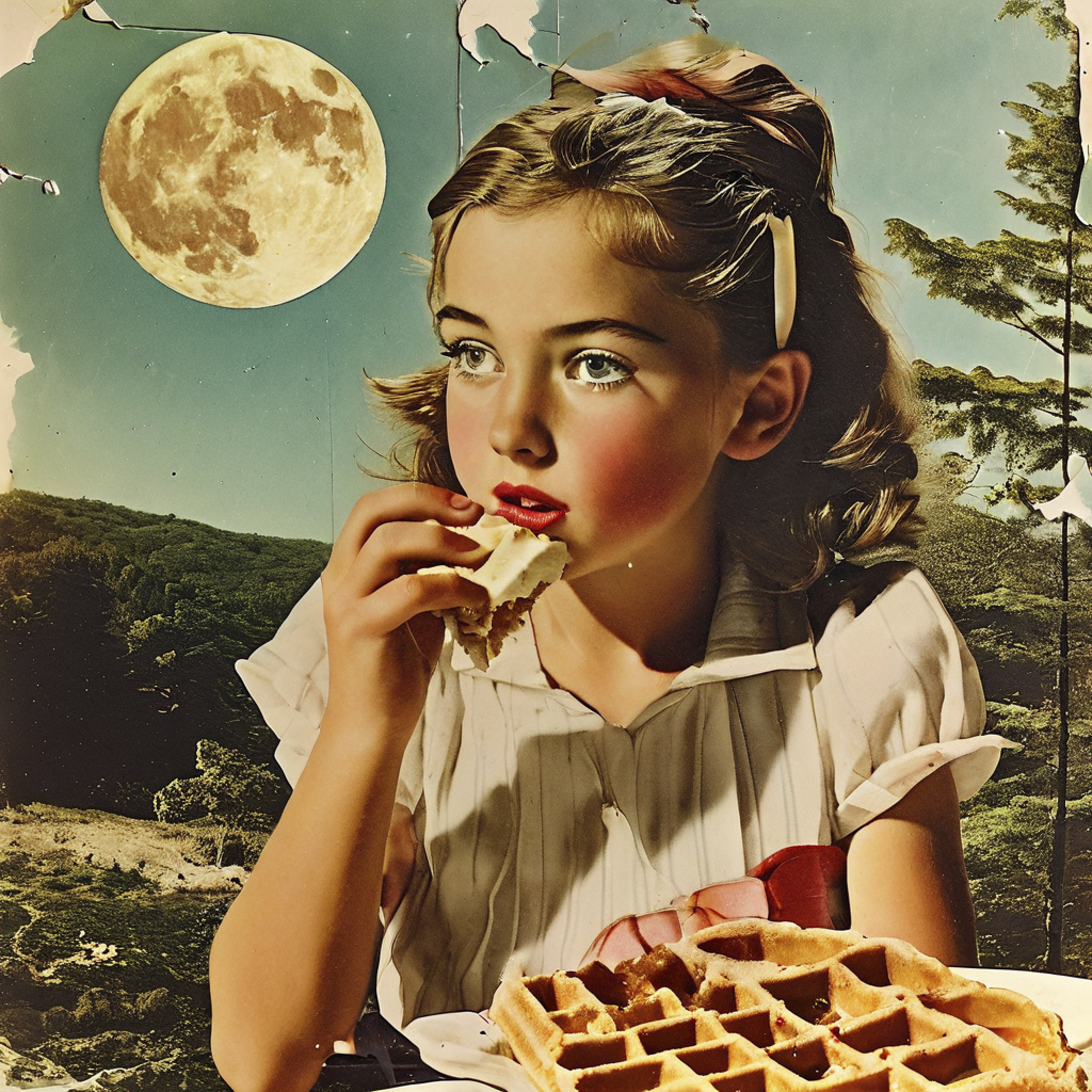 Eating A Waffle - Your Face in Mine-HEYDT-2024-AiAssemblage-40x40in-2.png