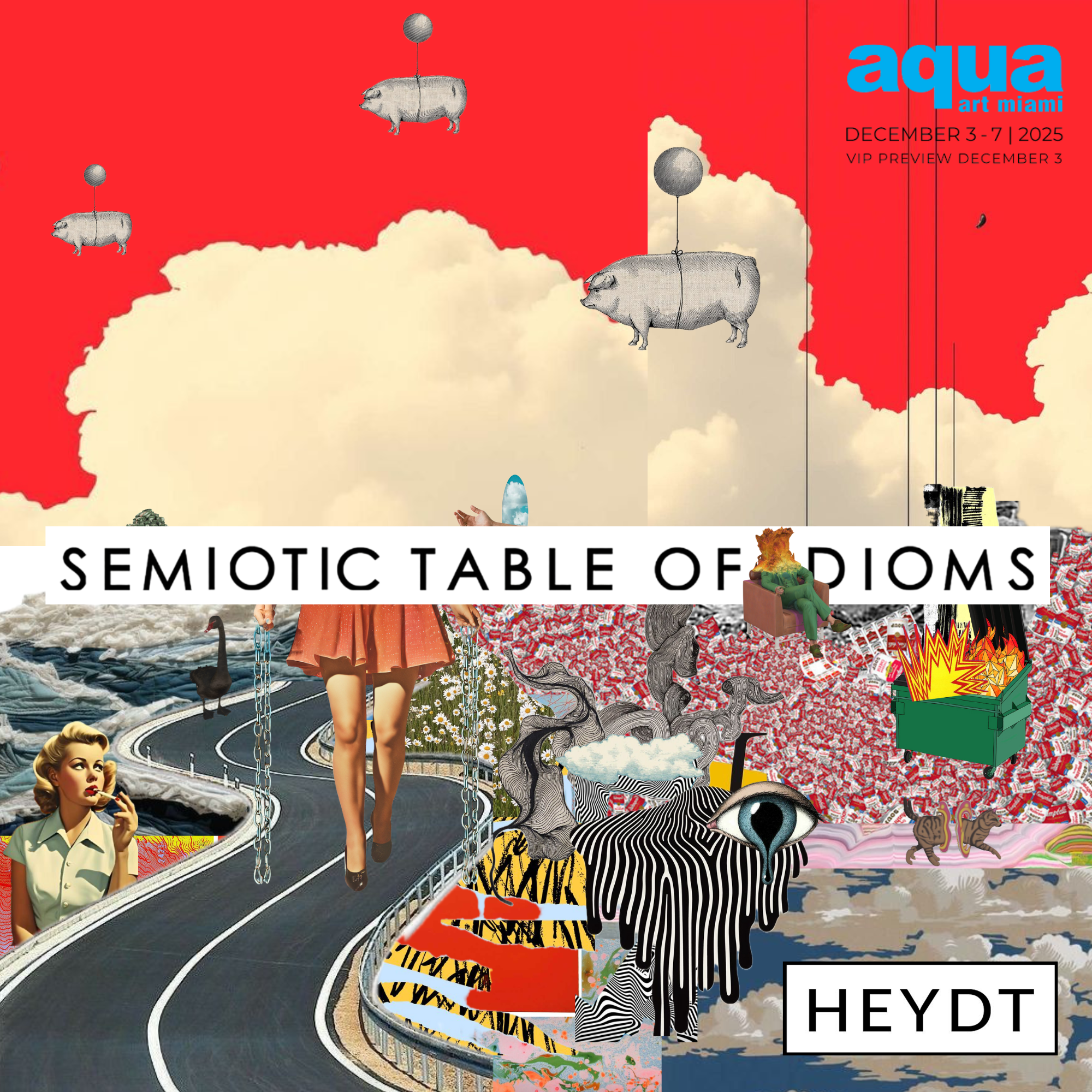 Semiotic Table of Idioms | Aqua Art Fair