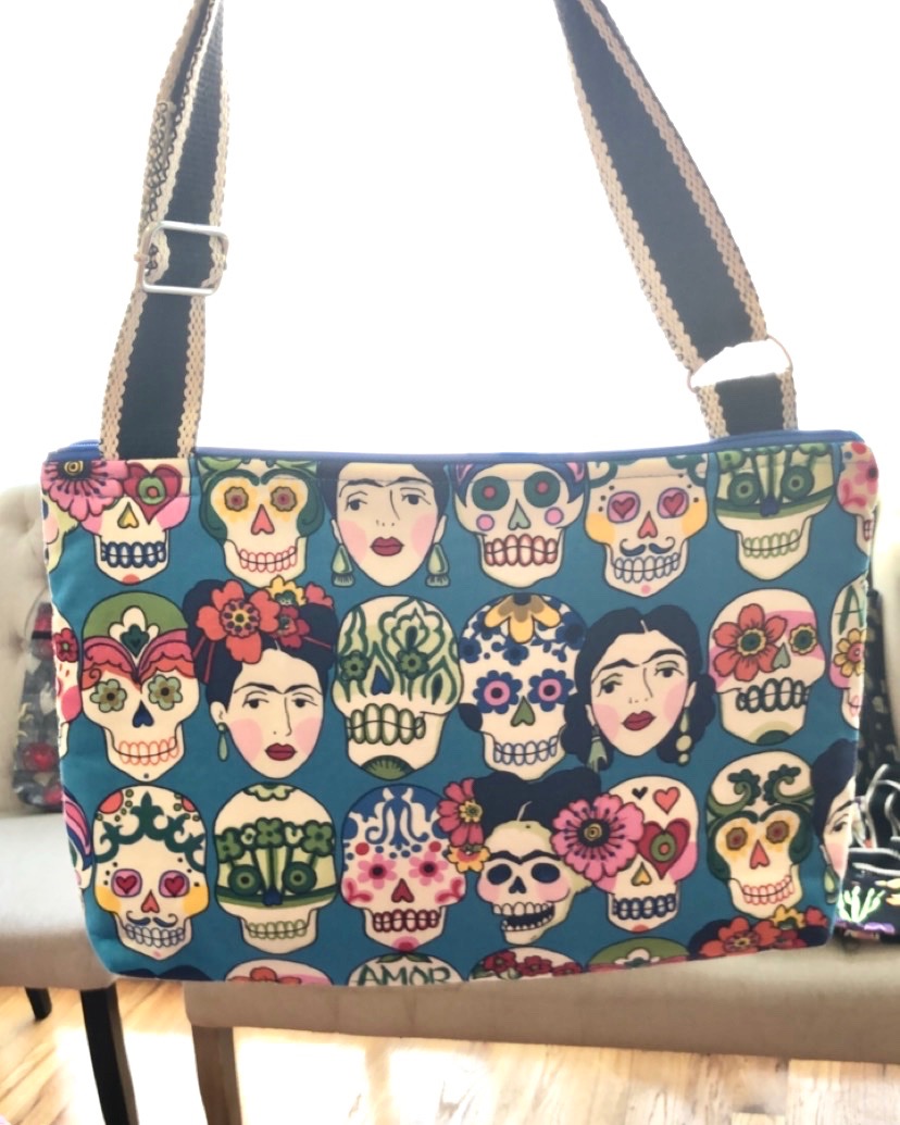 Frida and Dia De Los Muerto Shoulder bag from Patty’s Bags