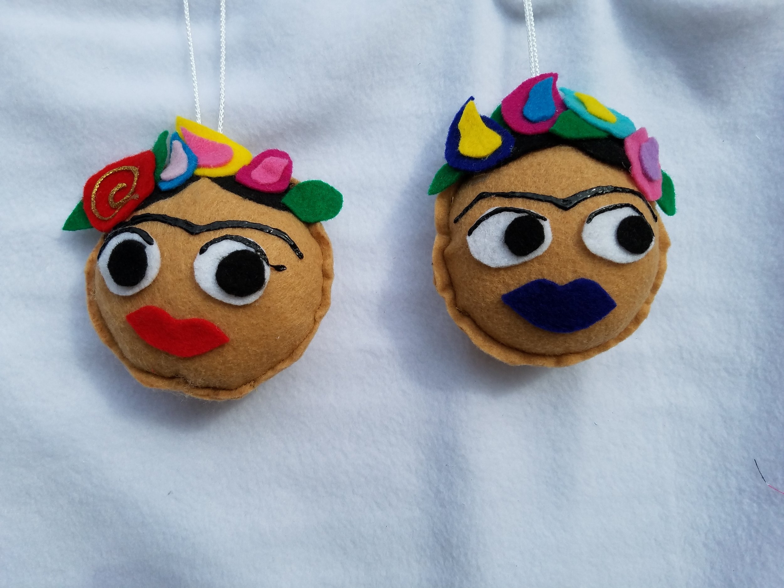 The cutest Frida Key Chains from Lovely Mrs Wheels