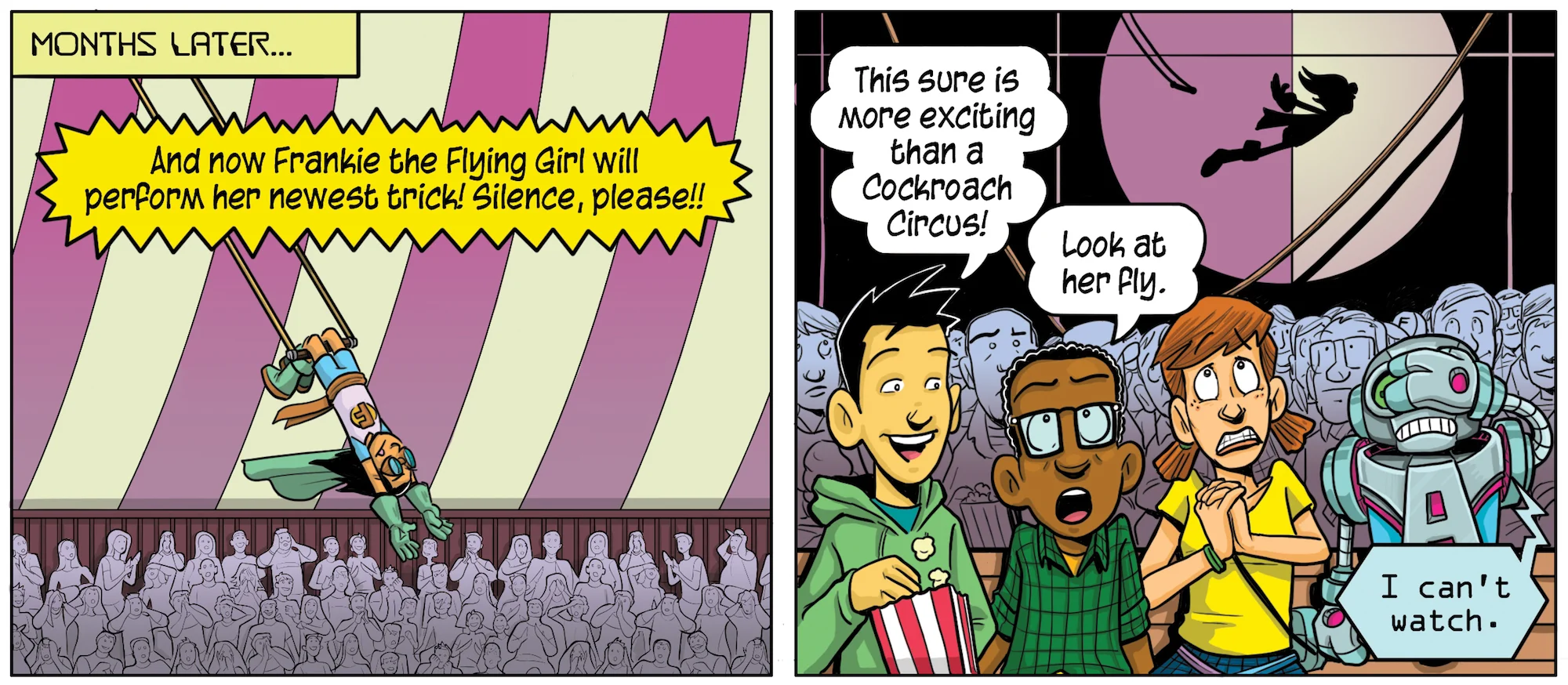 Excerpt from "the aeronauts" comic book
