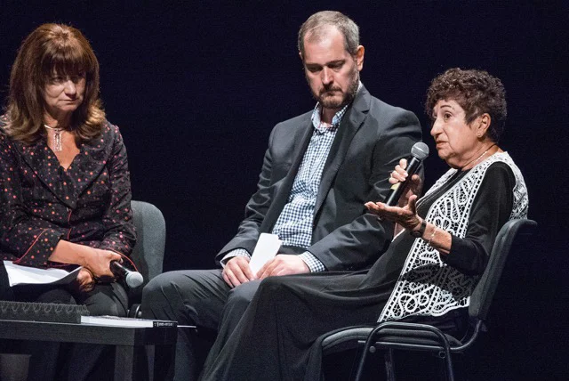 Victims of the Holocaust ceremony.