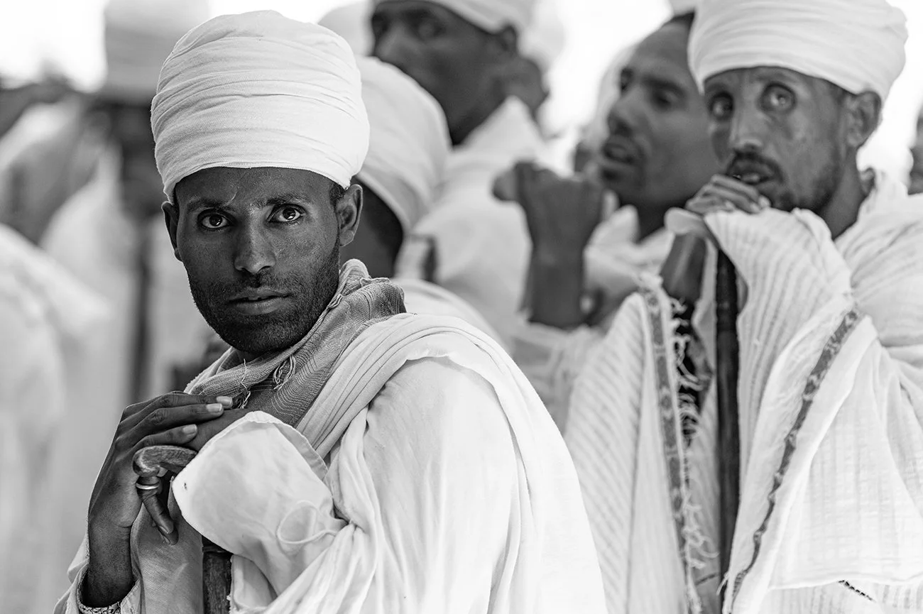  Mönche in Lalibela 