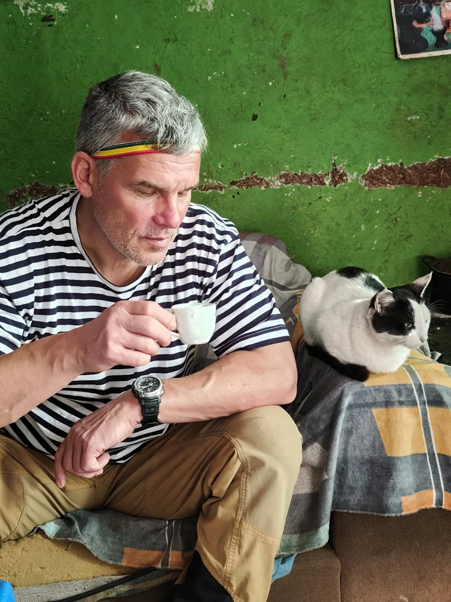  Kaffeezeremonie mit Katze  Äthiopien  2026 