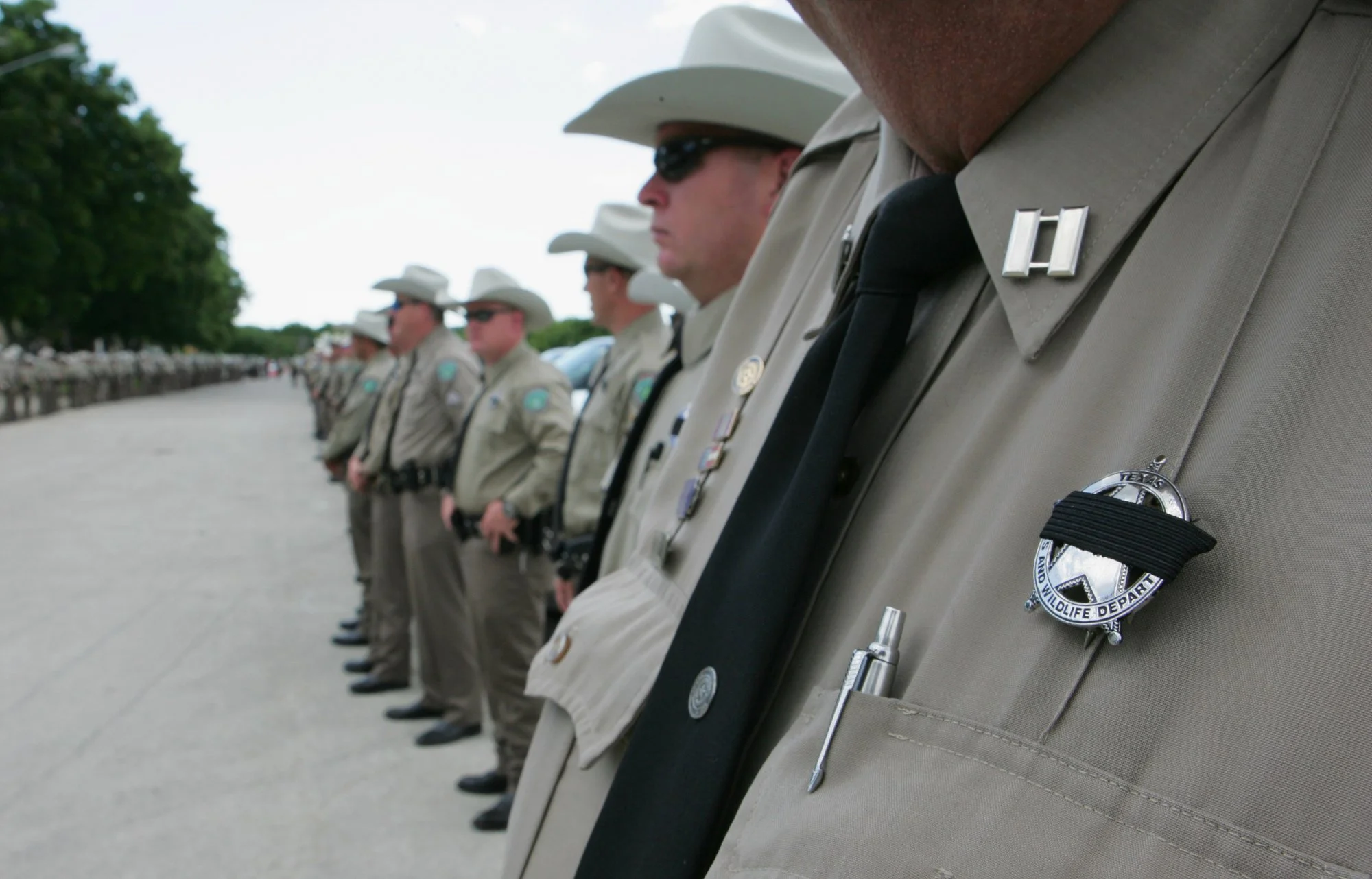 Texas Game Warden funeral