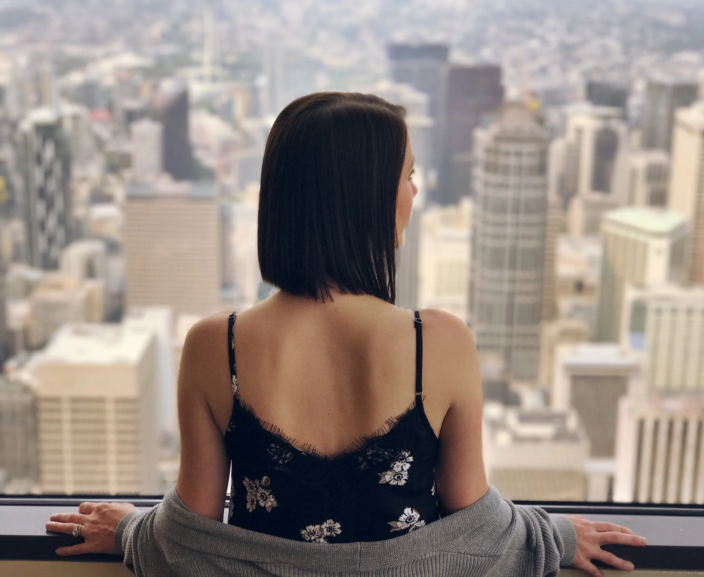 A Slip Dress and City Views