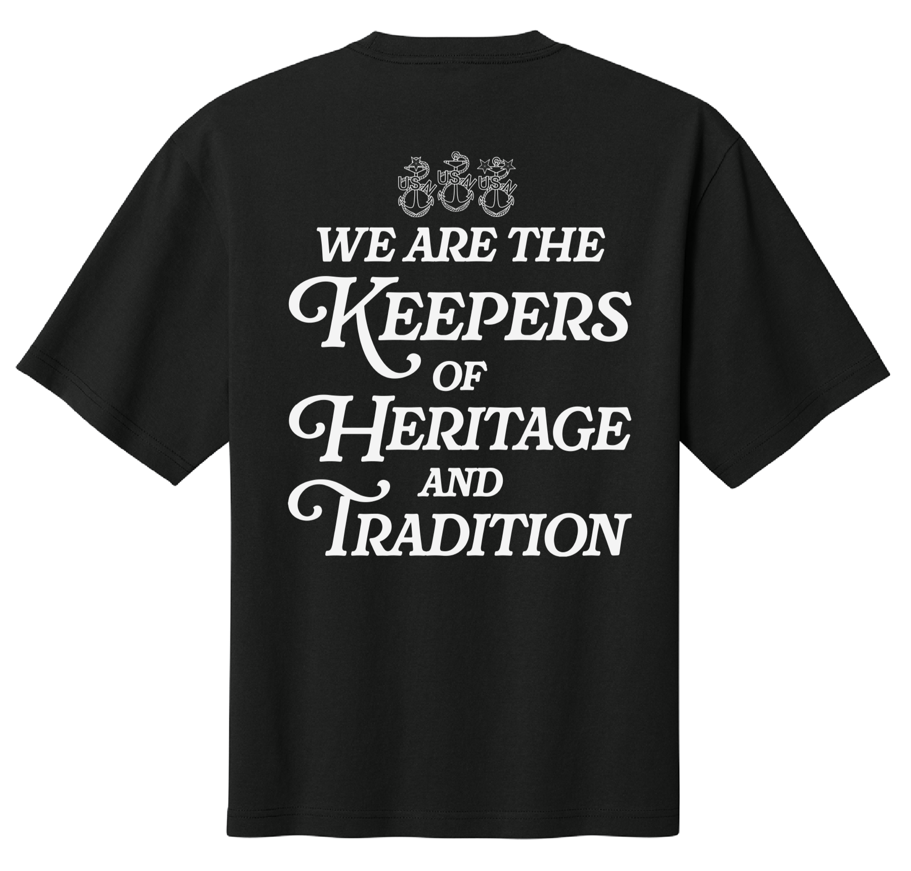 KEEPERS OF HERITAGE - OVERSIZED TEE